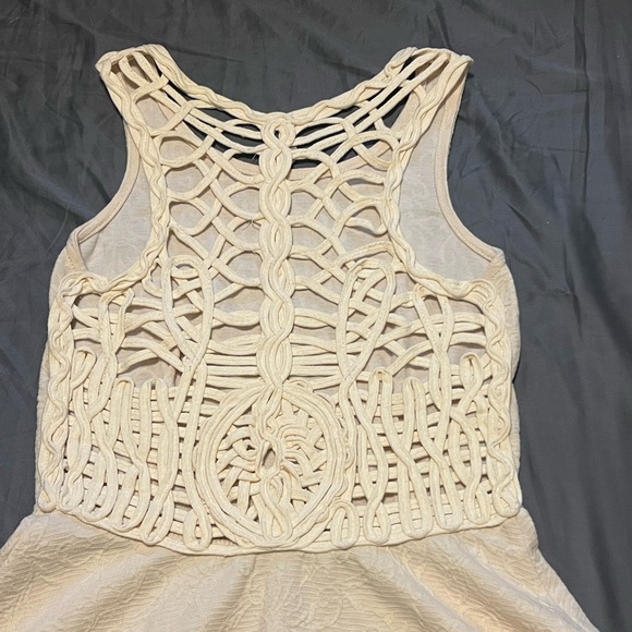 ππ¦HP!!π¦ Free People | Caged Back Peplum Top - Picture 3 of 10